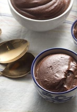 That's right, we said it: healthy chocolate mousse: 